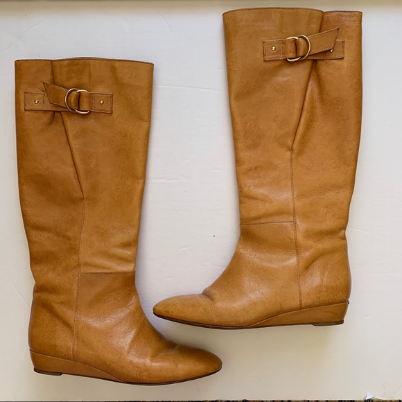 Loeffler Randall Shoes - Loeffler Randall Camel Tall Boots